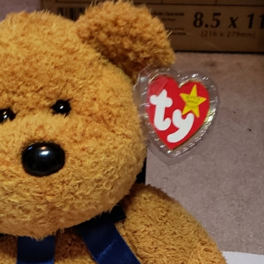 Ty Teddy Bear Beanie BUDDY